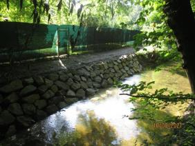 Sanace levého břehu Říčky